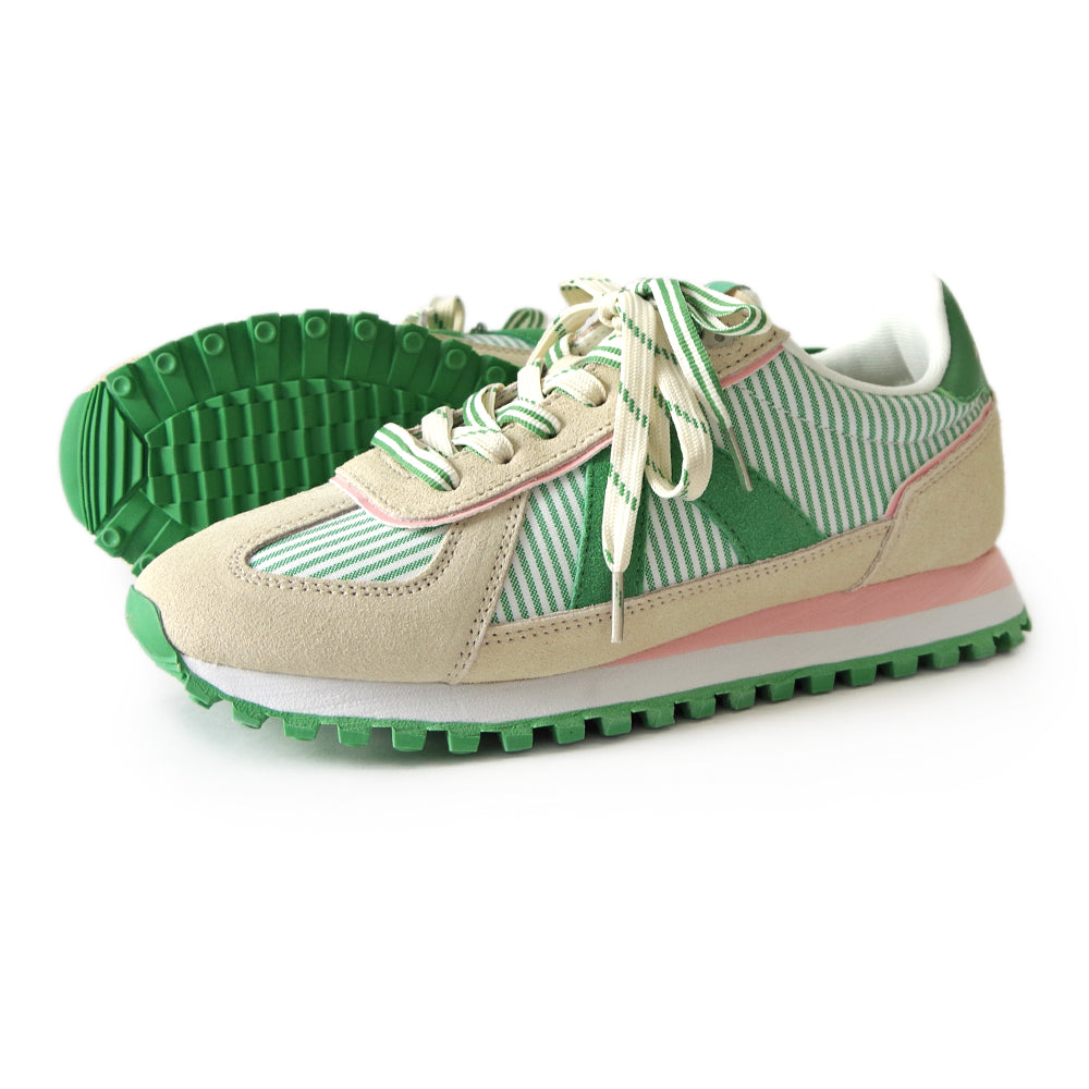 GATE GAT102 WHITE GREEN STRIPE