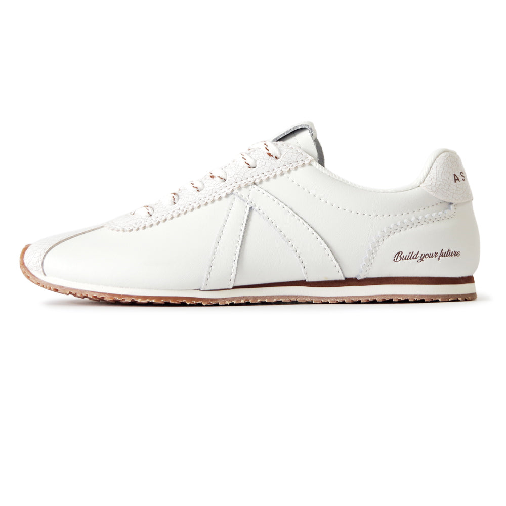 SIENNA SN05 WHITE CRACKED CHOCOLATE – Asfvlt Sneakers