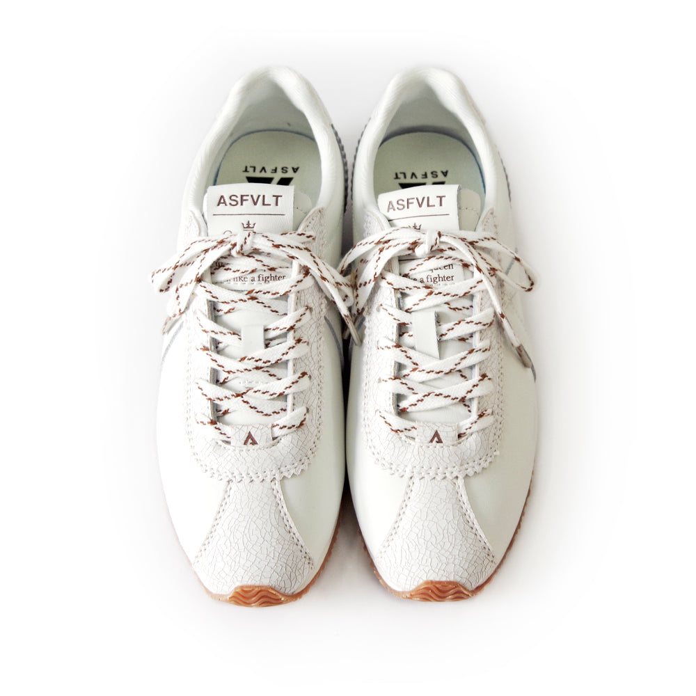 SIENNA SN05 WHITE CRACKED CHOCOLATE – Asfvlt Sneakers