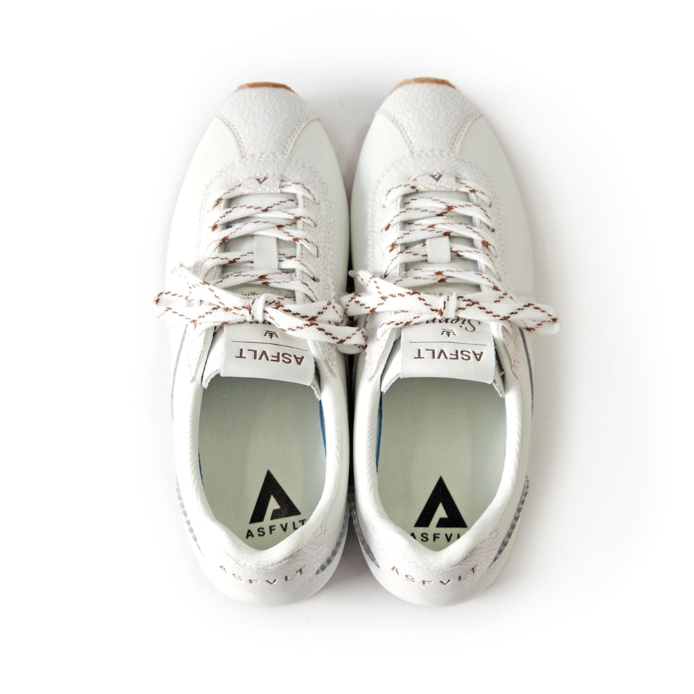 SIENNA SN05 WHITE CRACKED CHOCOLATE – Asfvlt Sneakers