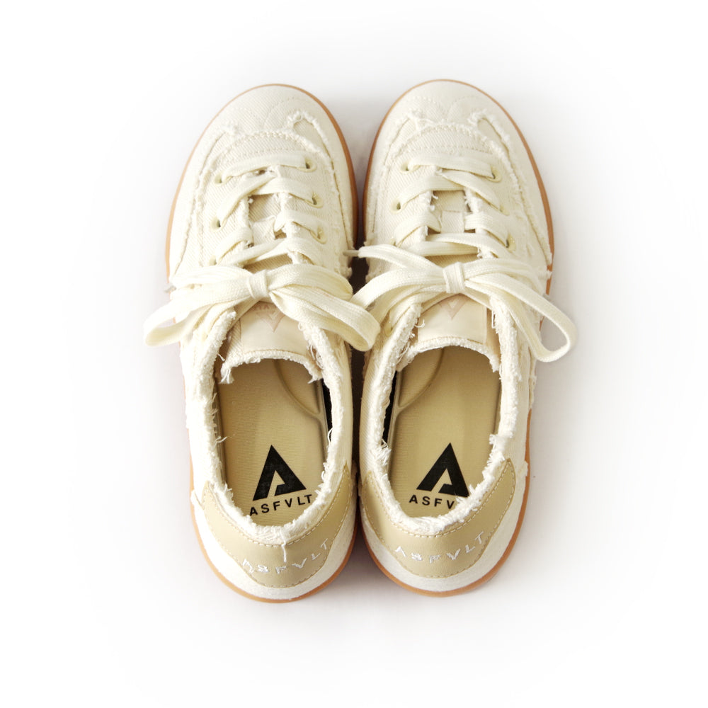 SWING74 SW7413 OFF WHITE DENIM DISTRESSED
