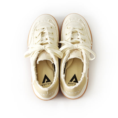 SWING74 SW7413 OFF WHITE DENIM DISTRESSED